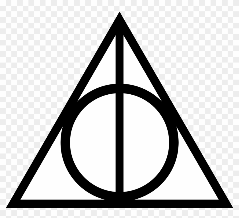 Magical Objects In Harry Potter - Deathly Hallows Symbol #457586