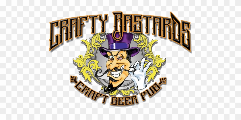 Crafty Bastards Presents The Gator Cafe - Crafty Bastards Logo #457688