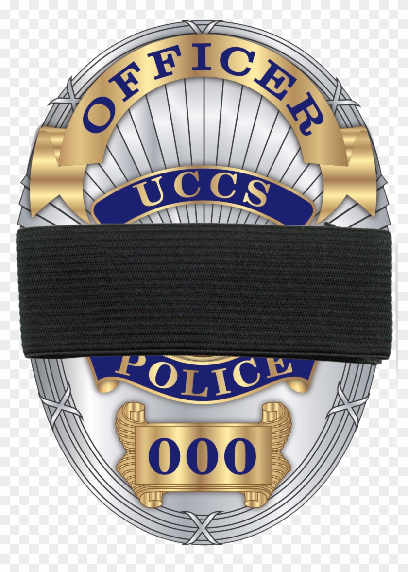 Uccs Badge Memorial Band - Co Police Badge #457741