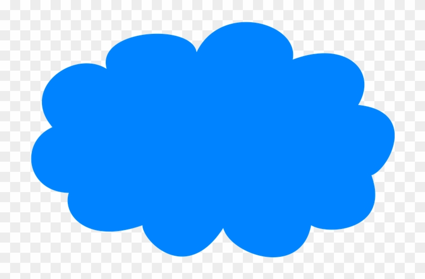 Blue Sky Clipart 14, Buy Clip Art - Nube Con Relampago Png #457885