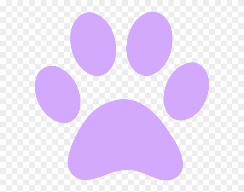 Pet Sitting Clipart - Purple Paw Print Transparent Background #457917