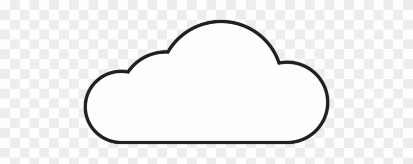 Cloud Accounting Icon - White Cloud Clipart #457957