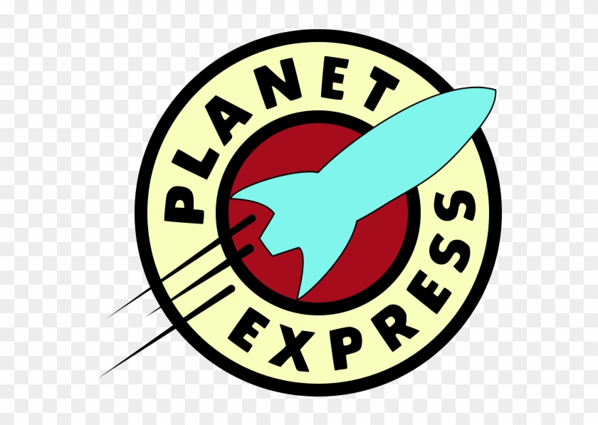 Leela Is The Caption Of The Planet Express Ship - Futurama Planet Express Logo #458002