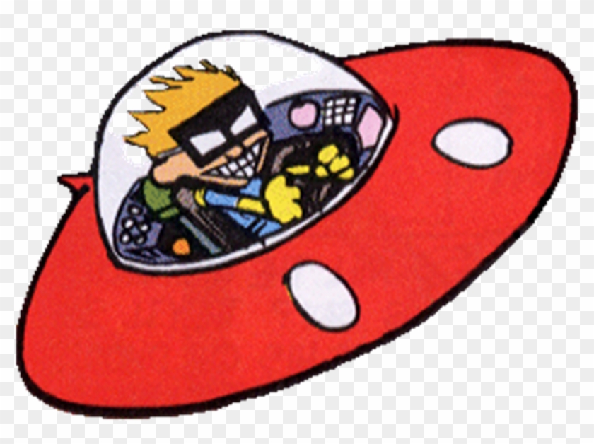 Spiff's Spacecraft - Calvin And Hobbes Spaceman Spiff Png #458032