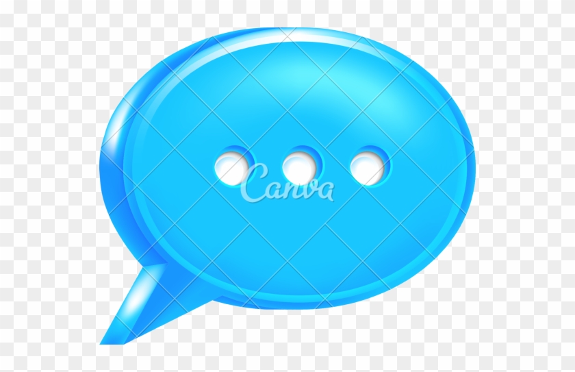 Blur Clipart Speech Bubble - Clip Art #458028