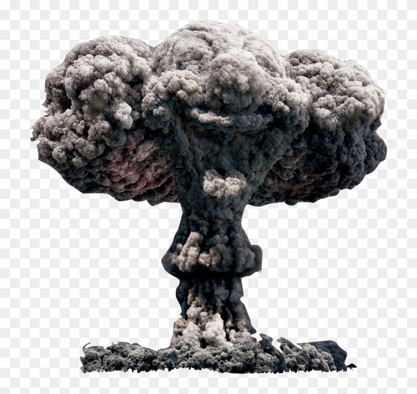 Mushroom Cloud Clip Art Mushroom - Atomic Bomb Mushroom Cloud Png #458052