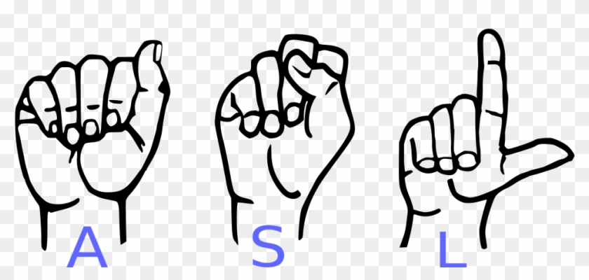 Apps, News, Games, Clipart - American Sign Language Letter #458177