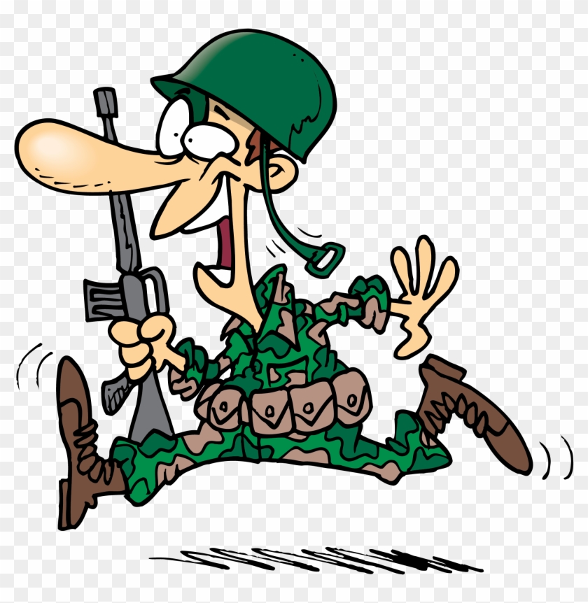 Soldier Cartoon Marines Clip Art - Soldier Cartoon Marines Clip Art #458393