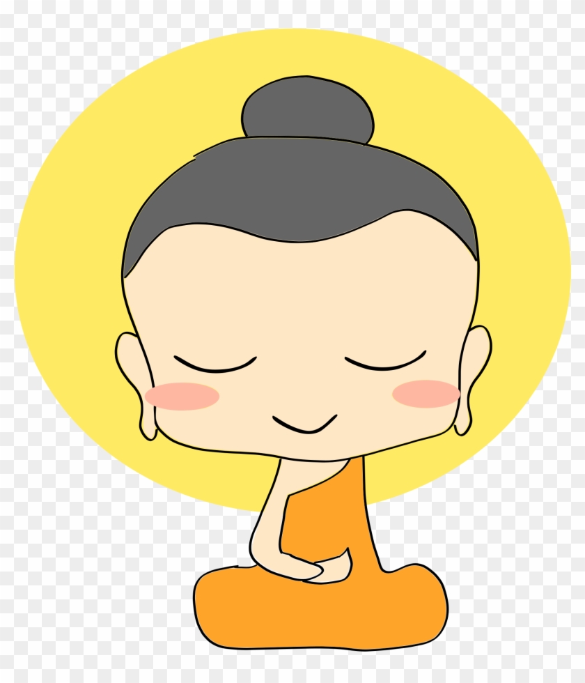 Chibi Buddha - Buddha Clipart #458406