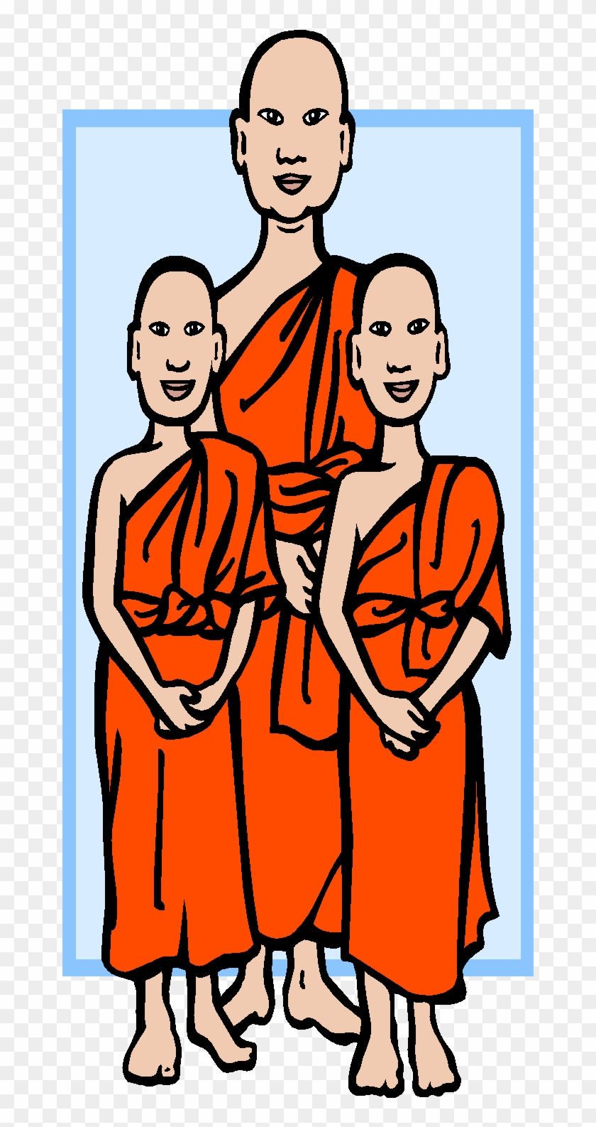 Buddhism Is The Only Religion That Does Not Believe - Female Buddhist Monks Transparent #458424