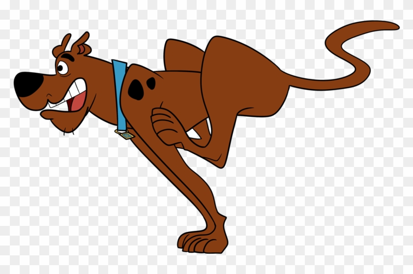 Running Scooby Doo By Budtheartguy - Scooby Doo Running Clipart #458433