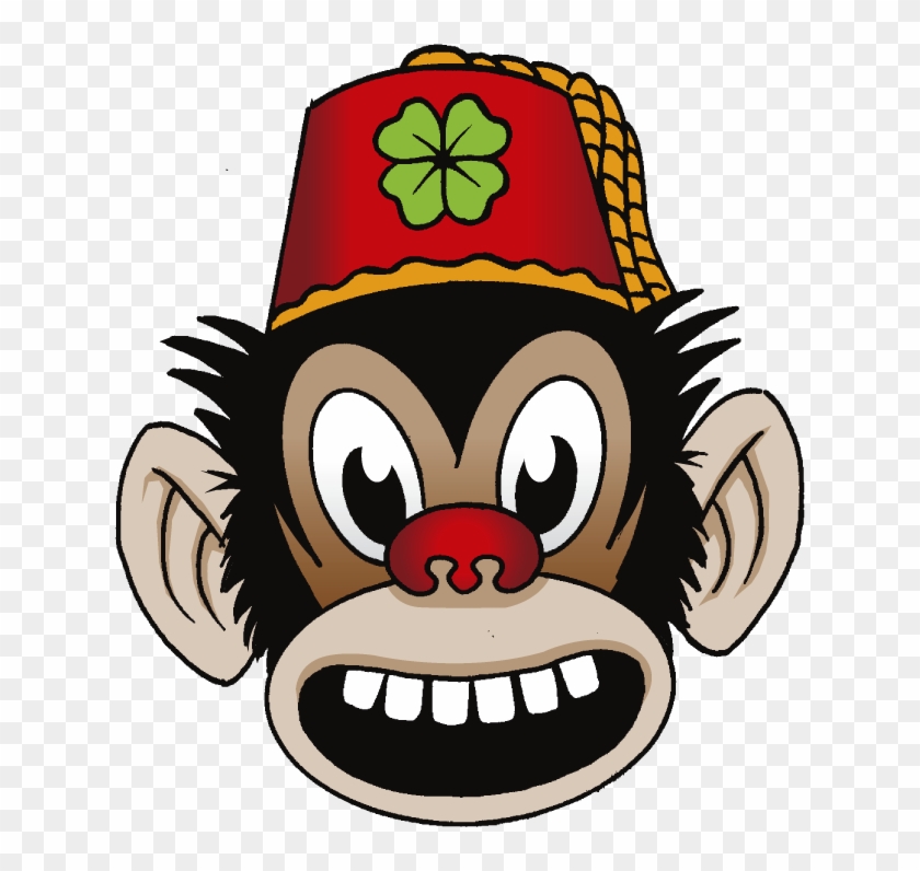 Monkey Head Tattoo Design - Cartoon #458445