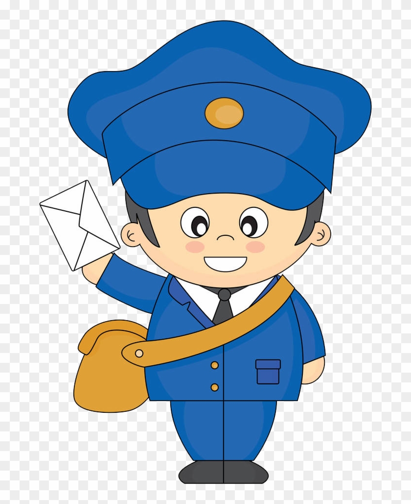 Cartoon Mail Carrier Royalty-free Clip Art - Cartoon Mail Carrier Royalty-free Clip Art #458516