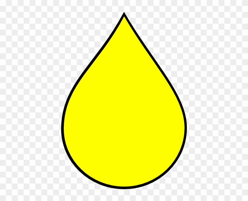 Yellow Drop Clipart #458465
