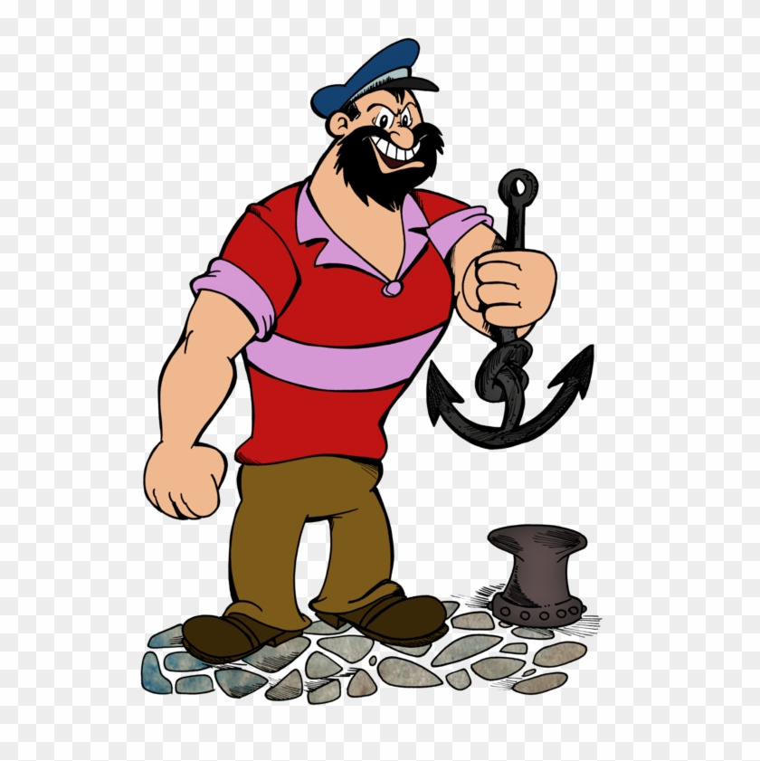 2 Bluto By Granitoons - Brutus Popeye Png #458528