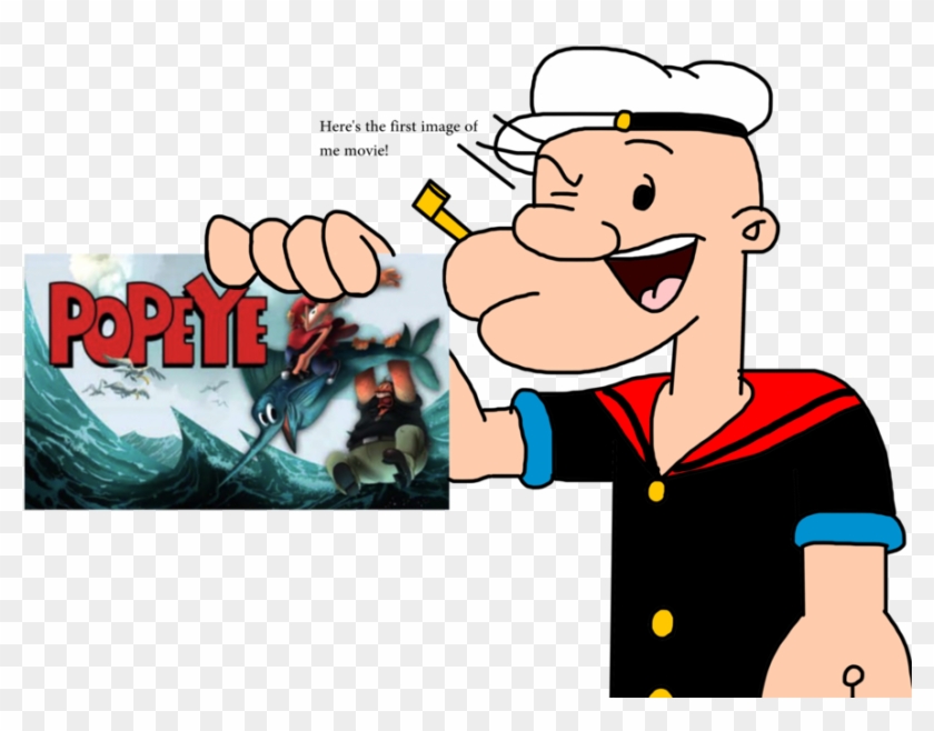 Popeye Shows The First Image Of His Cgi Film By Marcospower1996 - Computer  Animation - Free Transparent PNG Clipart Images Download