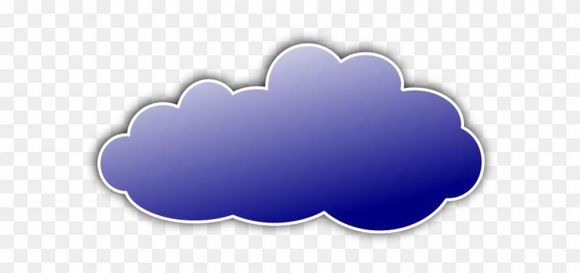 Cloud Clipart Colorful Cloud - Blue #458584