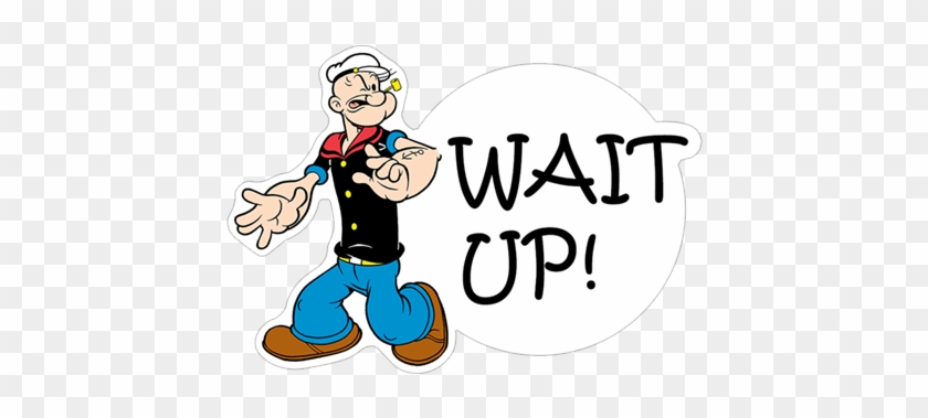 Sticker 18 From Collection «popeye» - Do What I Want Flask Stainless Steel 8oz Drinking Flasks #458617