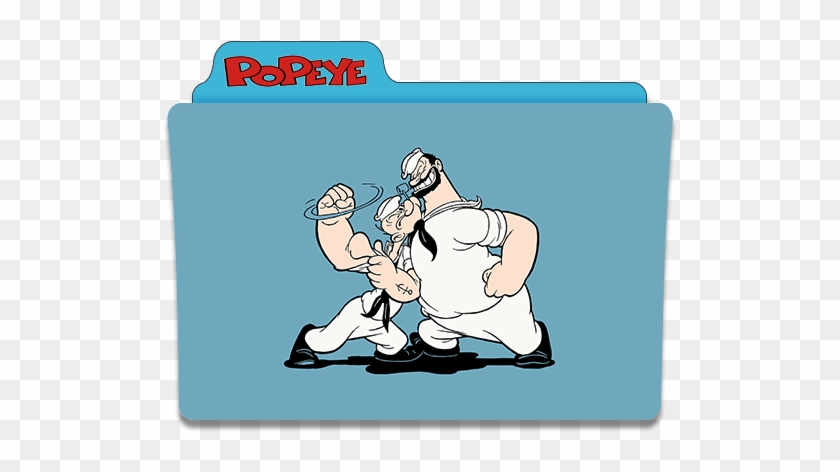 Popeye-the Sailor Man Folder Icon By Gterritory - Popeye The Sailor Vol 3 #458629