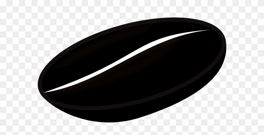 Black And White Bean Clip Art - Coffee Bean Clip Art #458647