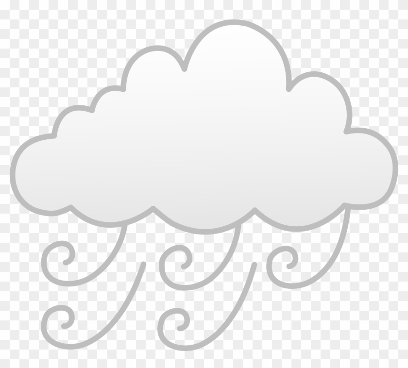 Cloud Clipart Windy - Weather Symbols Windy #458702