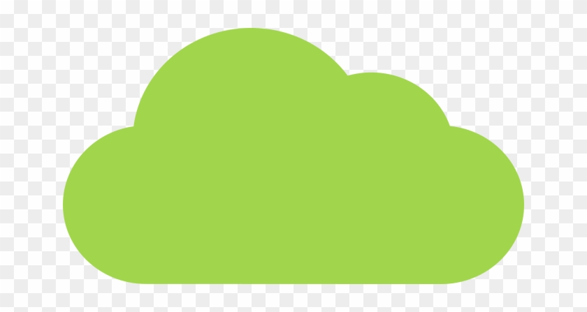 Green Cloud Png - Green Cloud Icon Png #458697