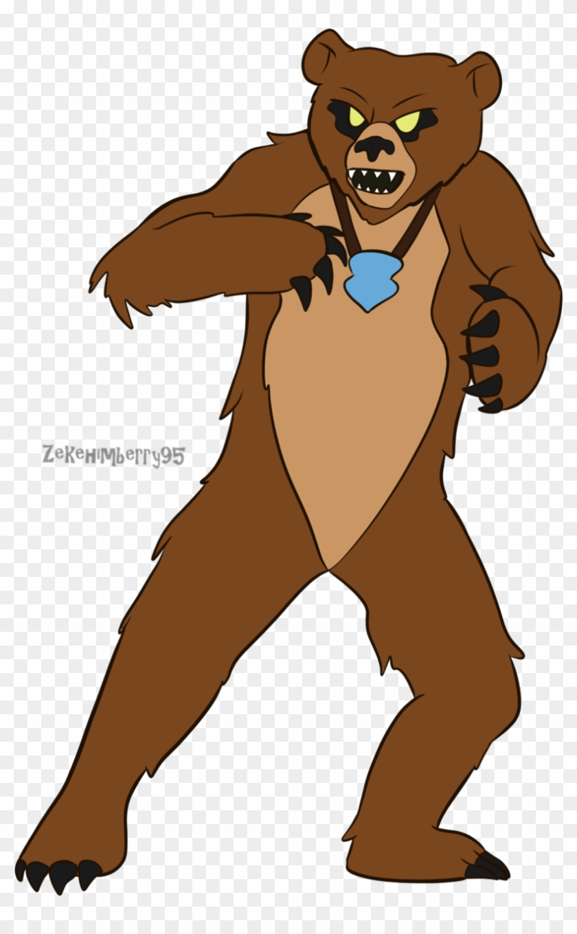 Zekehimberry95 Devil Bear By Zekehimberry95 - Scooby Doo Devil Bear #458720