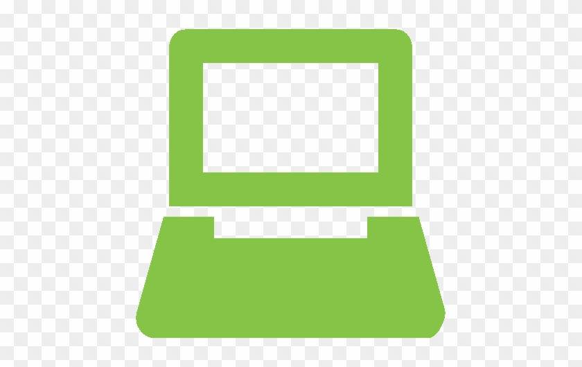 Laptop Clipart Green - Laptop Green Icon Png #458782