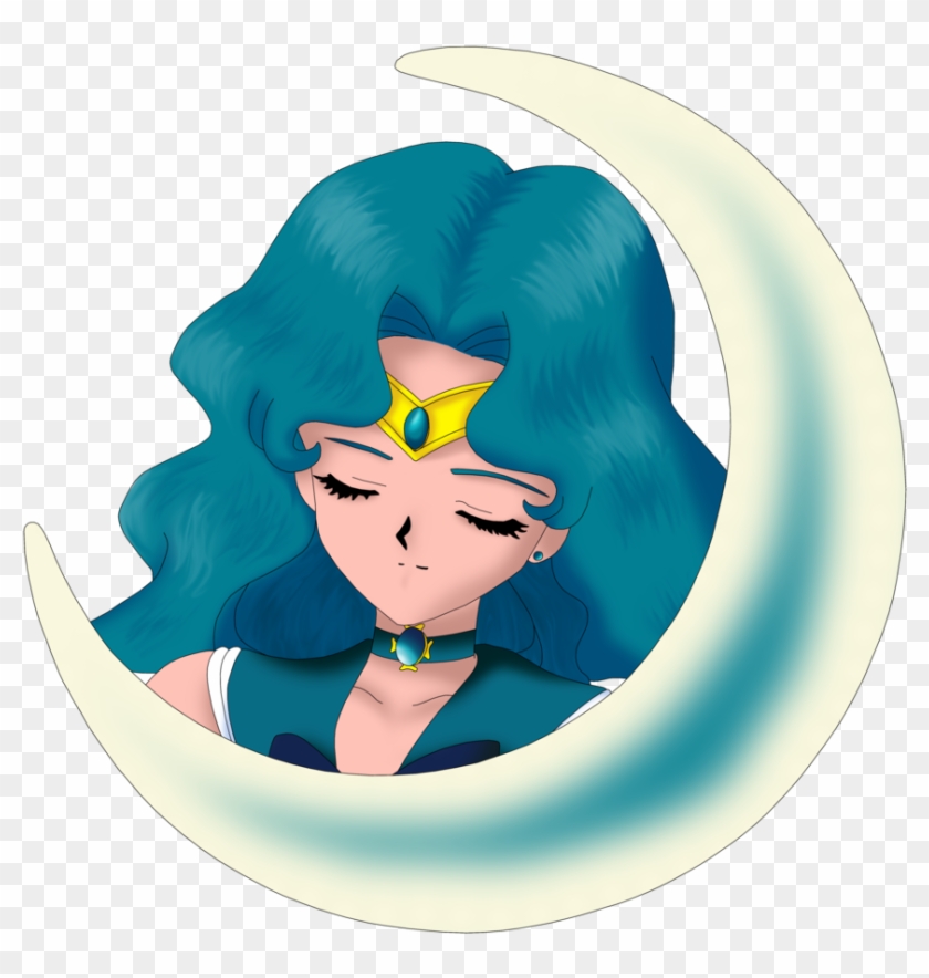 Sailor Neptune Cresent Head By Anthro7 - Illustration #458799
