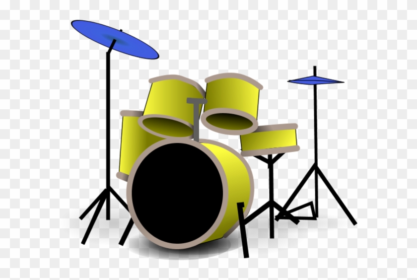 Drum Clip Art - Drum Set Queen Duvet #458862