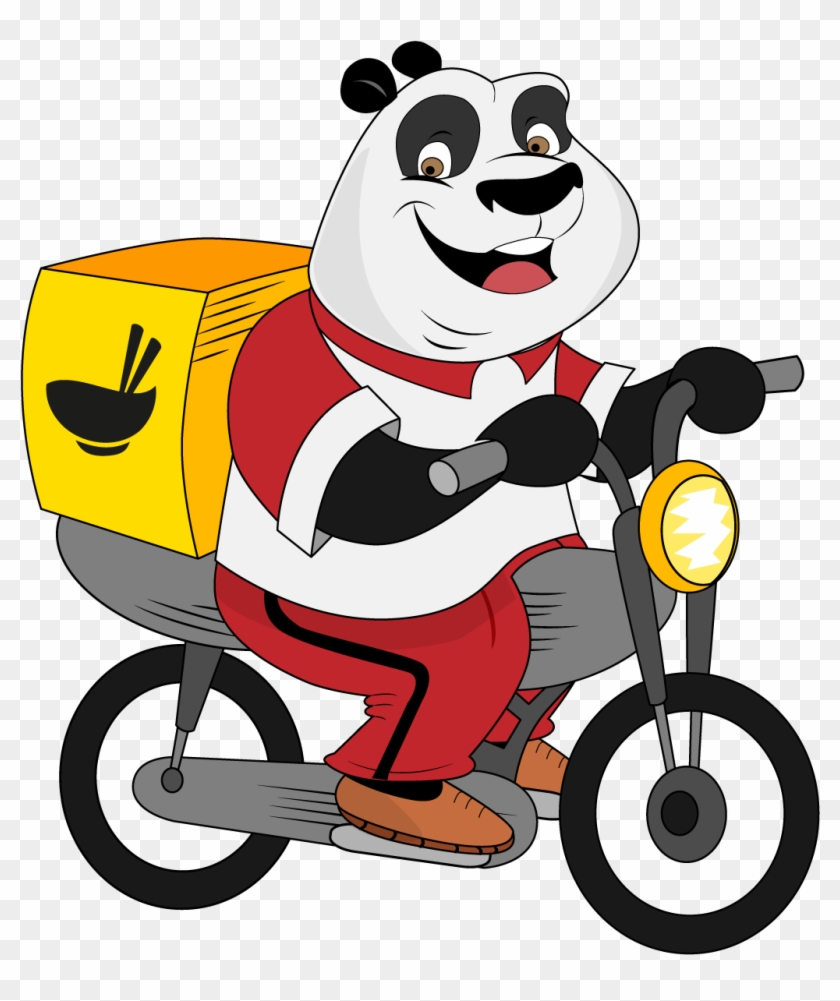 Go Food Clipart Collection - Panda Food Delivery #458909