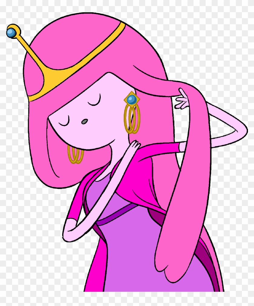 Princess Bubblegum With Her Hair Back - Princess Bubblegum Outfits #458931