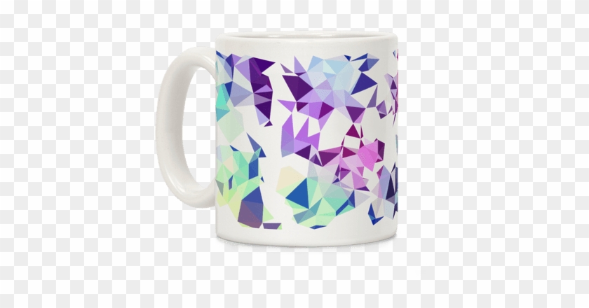 Rainbow Geometry Coffee Mug - Coffee Cup #458926