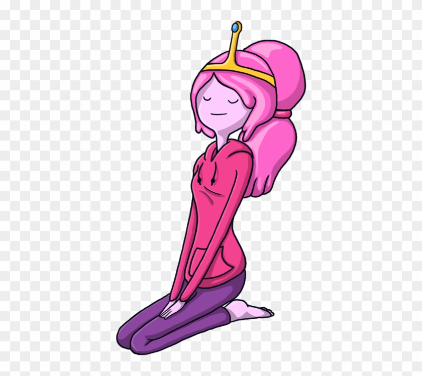 Bubblegum Digital Sketch By Breakingsanity - Adventure Time Sitting Down #459019