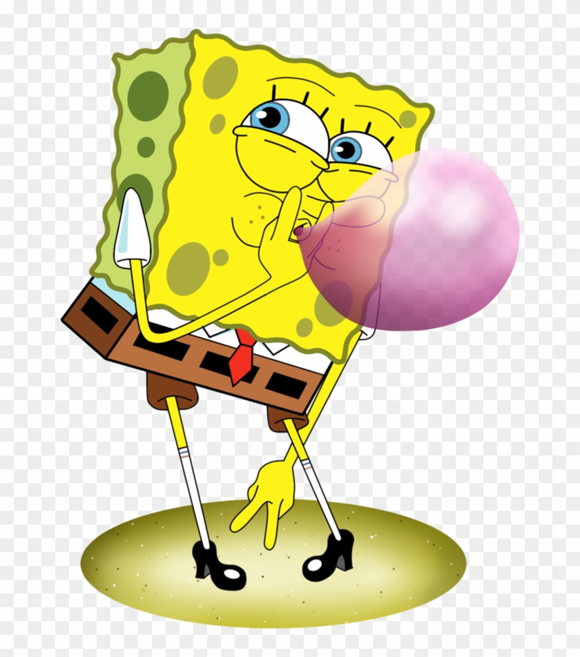 Spongebob- Bubblegum Sponge By Crystalplatypus - Bubble Gum #459020