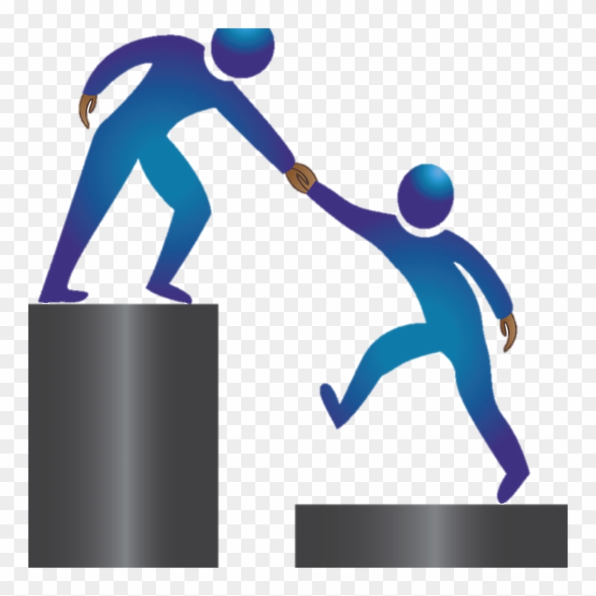 Mentors Are Caring Individuals Who Move Alongside Young - Lend A Helping Hand Clipart #459067