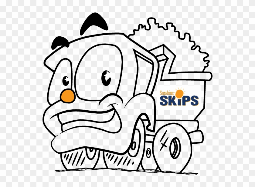 Cartoon Skip Truck - Melbourne #459081