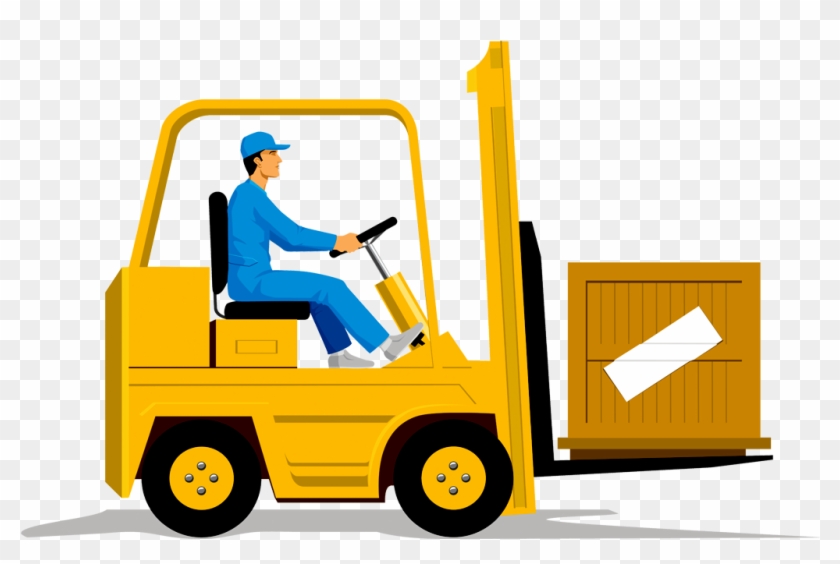 Carro Em Png - Clip Art Forklift #459102