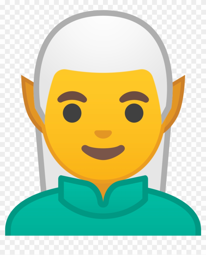 Download Svg Download Png - Emoji Elfo #459188