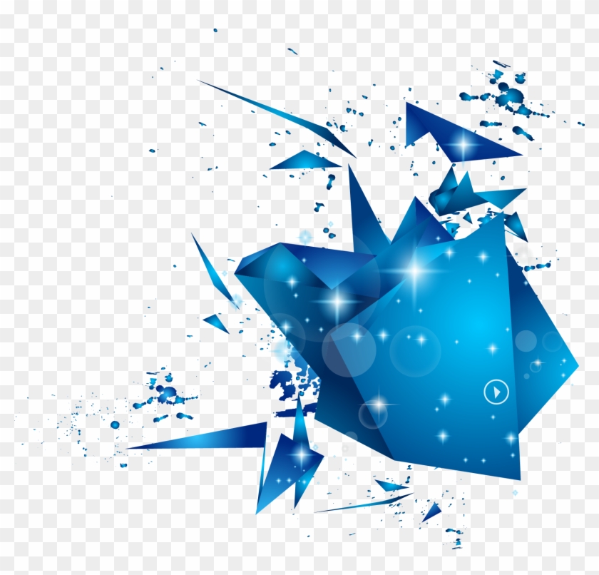 Geometry Polygon Geometric Shape - Abstract Graphics Blue #459229
