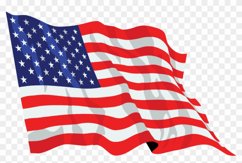 American Flag No Background - United States Flag Png #459259