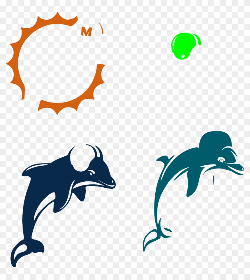 Miami Dolphins Logo Svg #459269