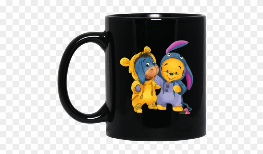 Eeyore And Pooh Coffee Mug Tea Mug - Mornings Are For Coffee And Contemplation Mug Black #459376
