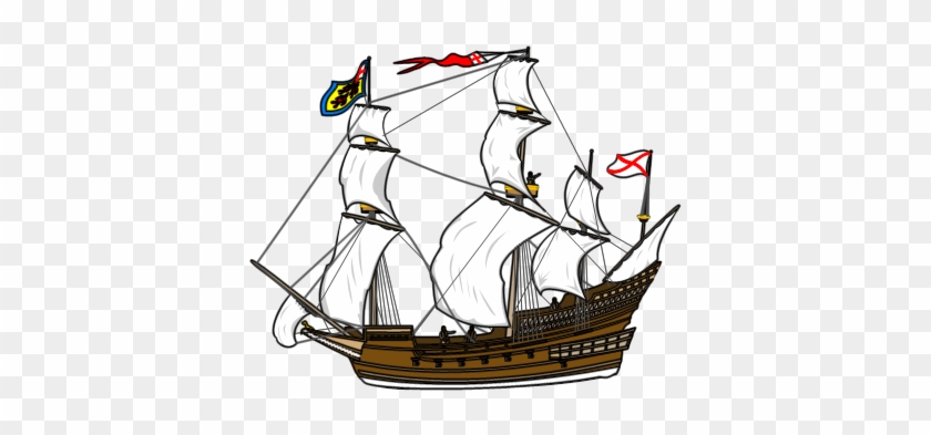 Caravel Clipart Explorer Ship - Tudor Ships Tudor Ships #459421