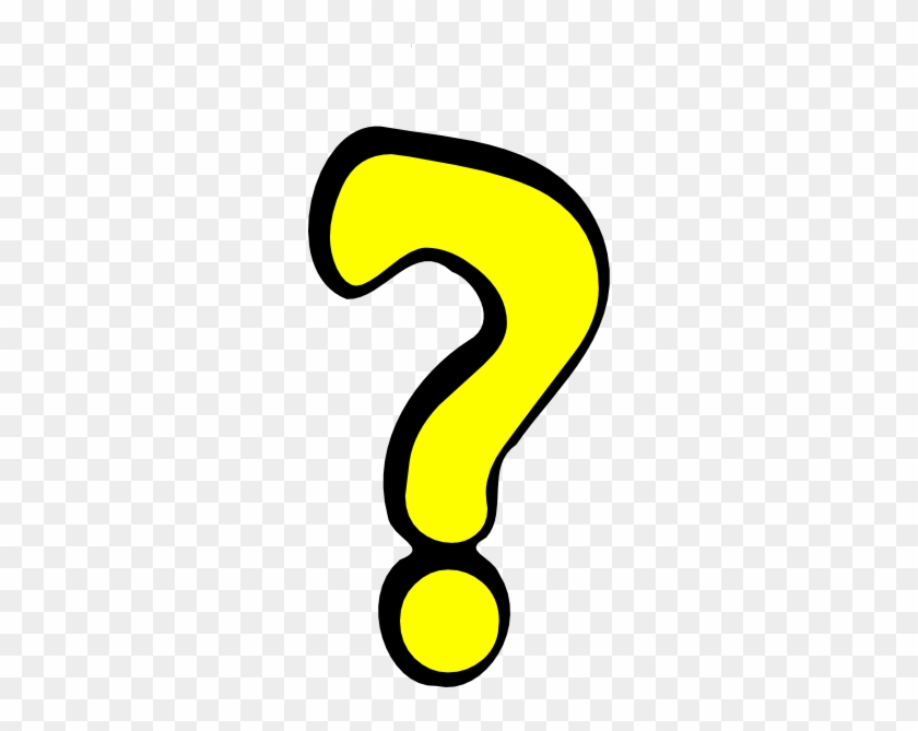 Yellow Question Mark Vector #459429