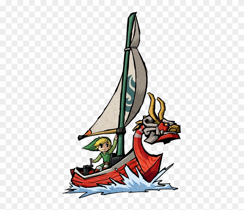 Wind Clipart Boat - Wind Waker King Of Red Lions #459435