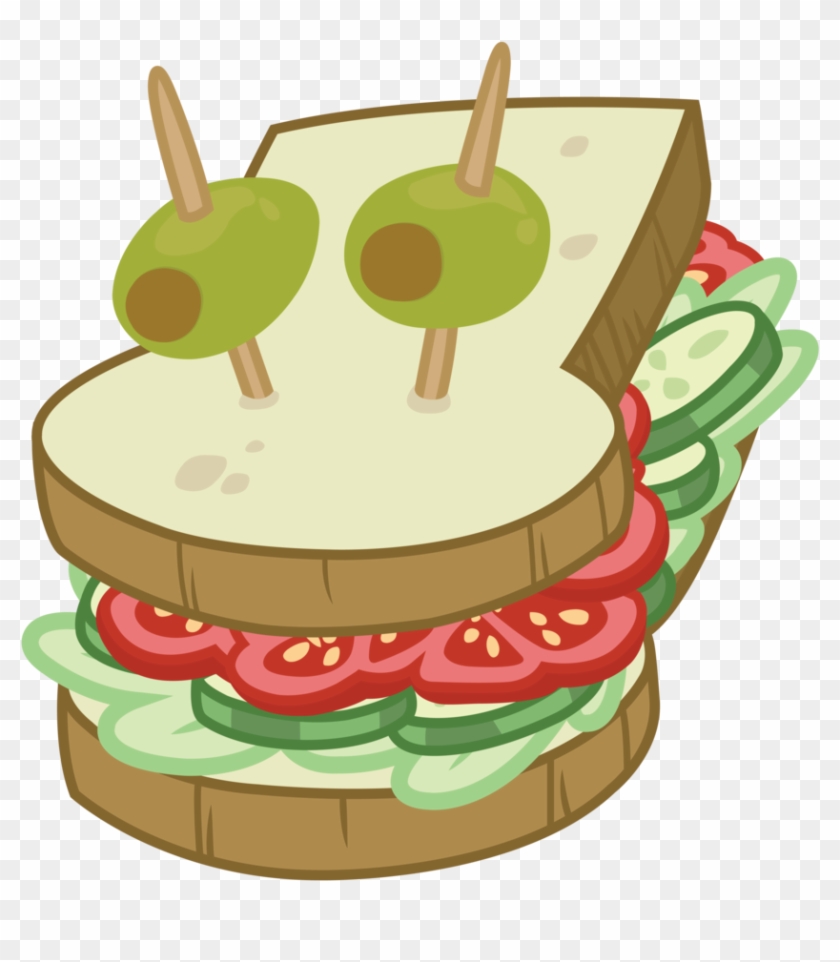 Sandwich By Birthofthepheonix Sandwich By Birthofthepheonix - Еда Для Пони #459443