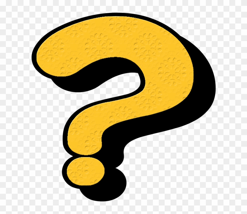 Question Mark Clipart Punctuation - Signo De Interrogacion Amarillo Png #459460