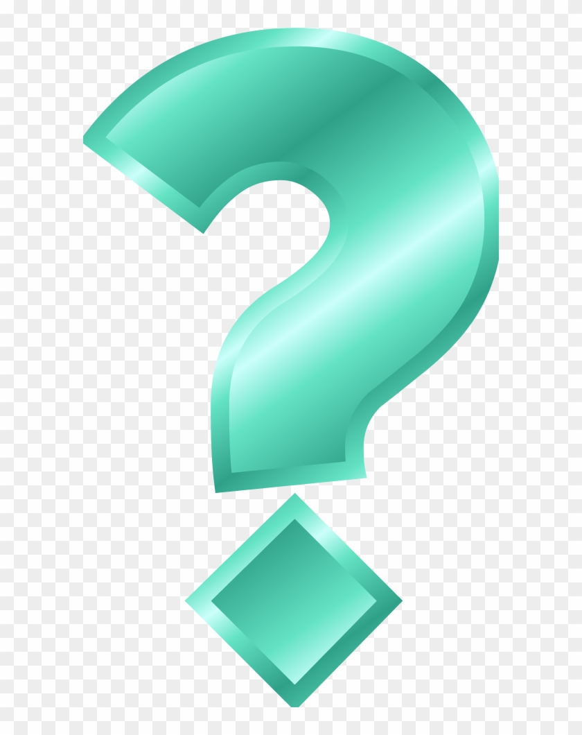 Vector Clip Art - Question Mark Clip Art Teal #459467