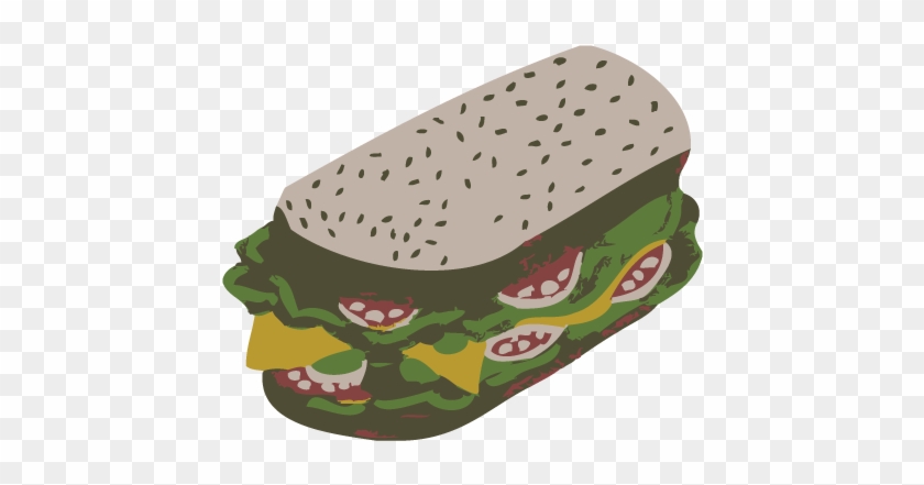 Sandwich Clipart Deli Sandwich - Cartoon #459472